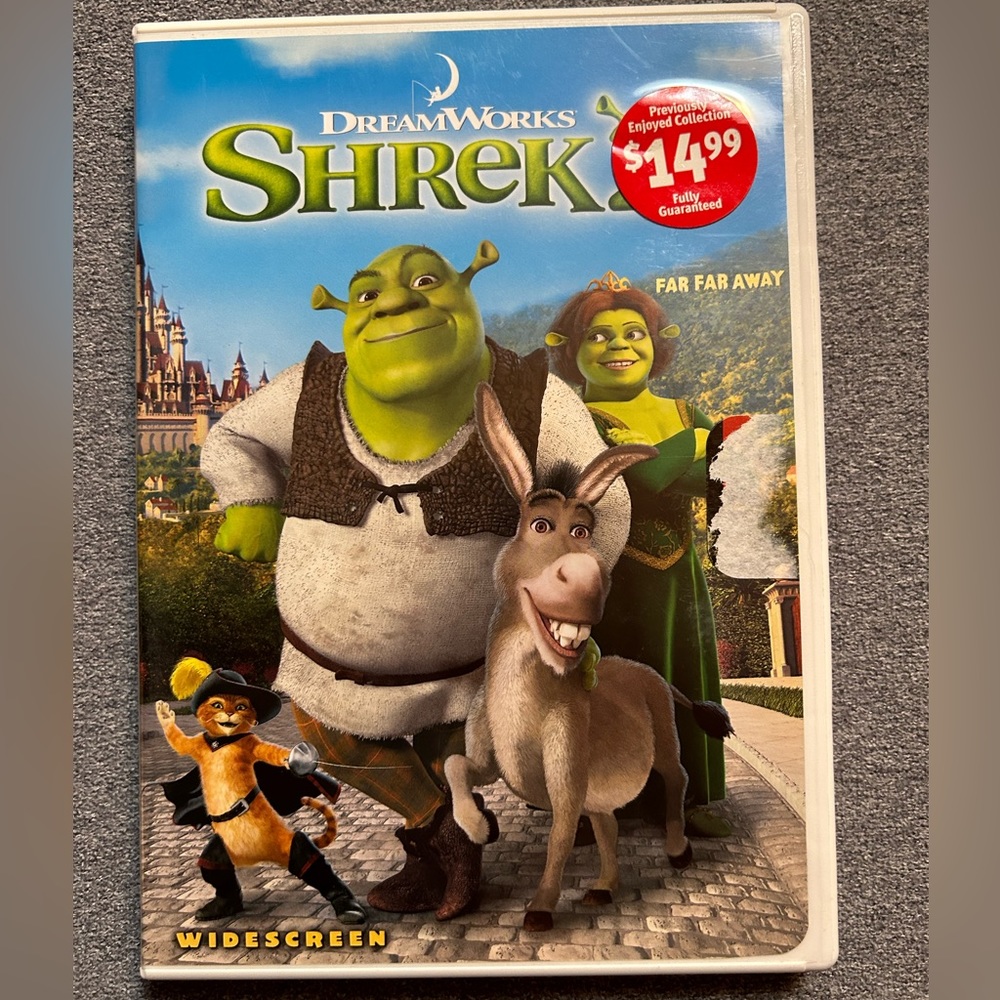 3 for $15 ~ Shrek 2 ~ Mike Myers Eddie Murphy Antonio Banderas ~ DVD ~ 3 for $15